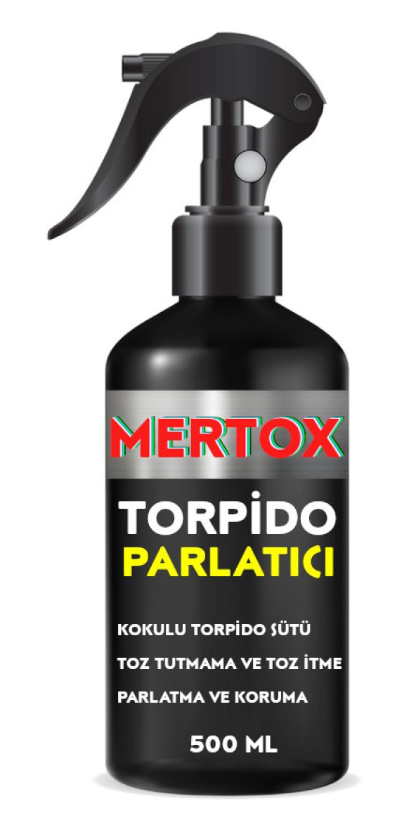 MERTOX ARAÇ ARABA OTOMOBİL OTO TEMİZLİK SETİ ÜRÜNLERİ MOTOR JANT İÇ DETAY TEMİZLEYİCİ VE TORPİDO PARLATICI SÜT 4X500ML - 5