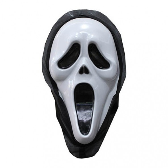 Çığlık Maskesi Kostüm Parti Scream Maske Siyah