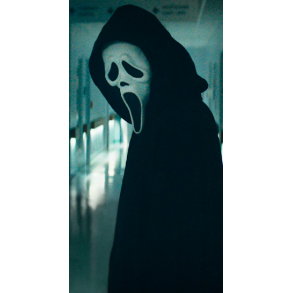 Çığlık Maskesi Kostüm Parti Scream Maske Siyah - 4