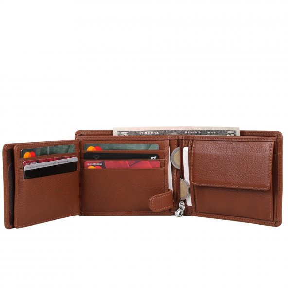 Legend Leather Siyah 1506 Erkek Hakiki Deri Cüzdanı - 6