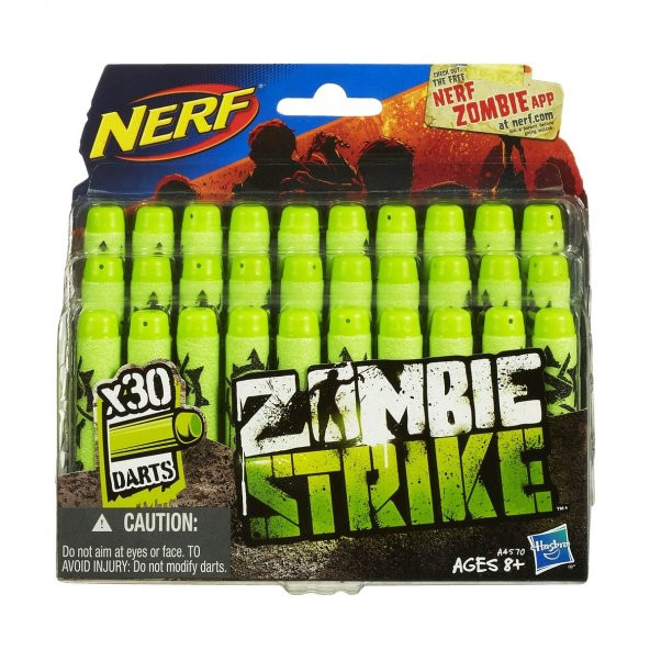 Nerf Zombie Dart Silahları İçin 30 lu Yedek Paket
