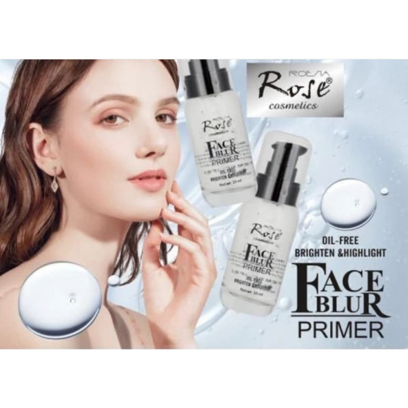 Roesıa Rose Cosmetics Cam Makyaj Bazı & Face Blur Prımer 35 ml - 1