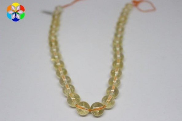 Sitrin Taşı Dizi 12mm - Resim 2