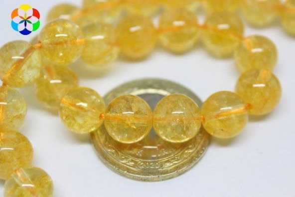 Sitrin Taşı Dizi 10mm - Resim 3