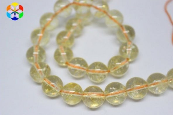 Sitrin Taşı Dizi 12mm ürün görseli