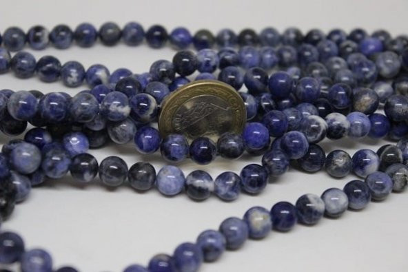 Sodalit Taşı Royal 8mm Dizi - 2