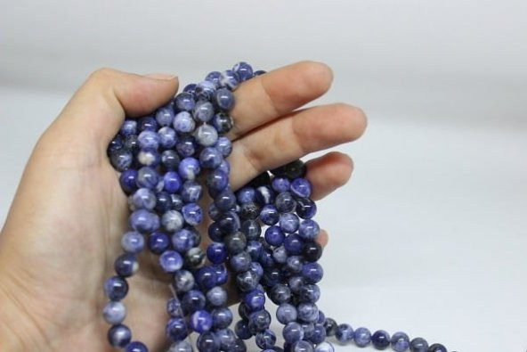 Sodalit Taşı Royal 8mm Dizi - 4