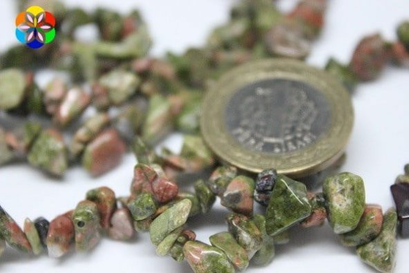 Unakit Taşı Doğal Küçük Taşlar Dizi - Resim 3