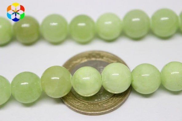 Yeşil Onix (Oniks) Taşı Dizi 10mm - 2