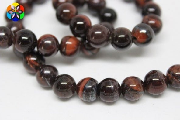 Şahin Gözü Taşı Dizi 8mm - Resim 2