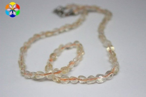 Sitrin Taşı Kolye - Resim 5