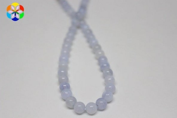 Kalsedon Taşı Dizi 5-6mm - Resim 2