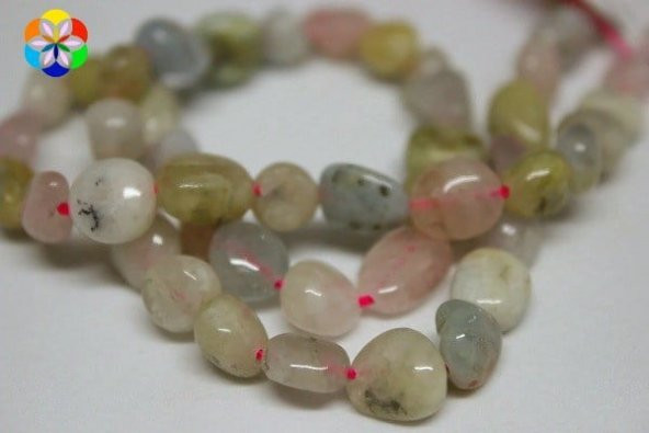 Morganit Taşı Dizi Doğal Taşlar