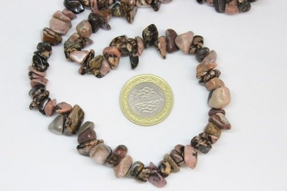 Rodonit Taşı Doğal İri Taşlar Dizi - Resim 2