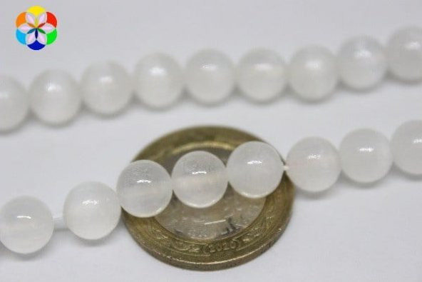 Selenit Taşı Dizi 8mm - Resim 2