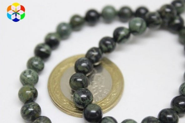 Serpantin (Yılan) Taşı Dizi 6mm - Resim 3