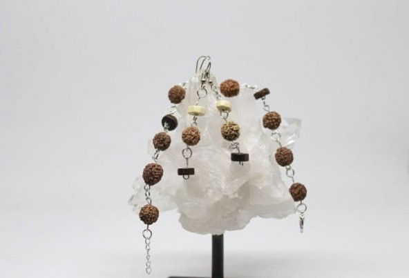 Rudraksha Tohum Küpe - 4