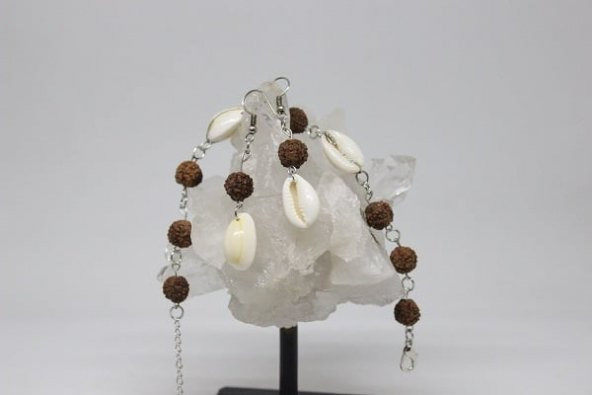 Rudraksha Tohum Küpe - 3