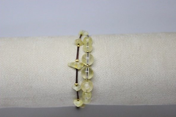 Sitrin Taşı Bileklik ürün görseli