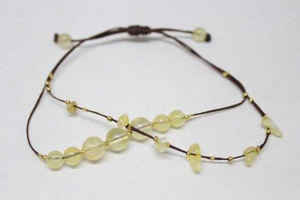 Sitrin Taşı Bileklik - Resim 3