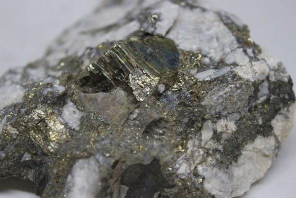 Dekoratif - Koleksiyonluk Pirit Taşı (253 gram) - Resim 4