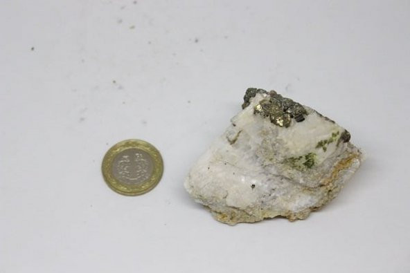 Dekoratif - Koleksiyonluk Pirit Taşı (171 gram) - Resim 5