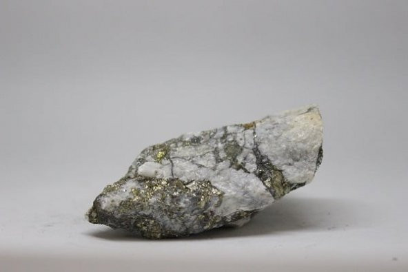 Dekoratif - Koleksiyonluk Pirit Taşı (253 gram) - Resim 7