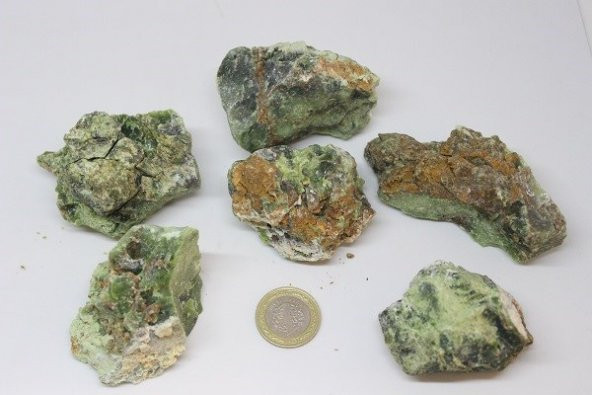Krizopras Taşı Ham Parça (100-169 Gram) - 4