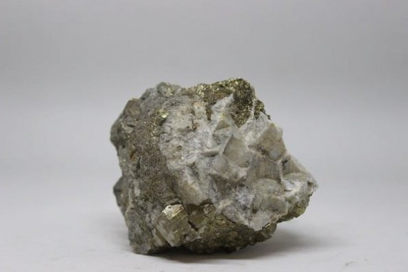 Dekoratif - Koleksiyonluk Pirit Taşı (364 gram) - Resim 8