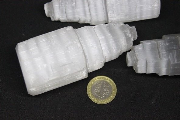 Selenit Taşı Kule 10cm - 6