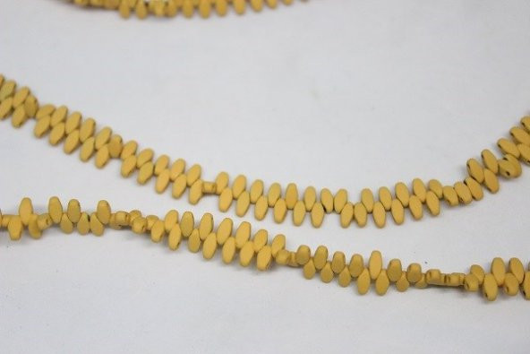 Hematit Taşı Çift Delikli Dizi (17500) - Resim 2