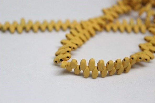 Hematit Taşı Çift Delikli Dizi (17500) - Resim 4