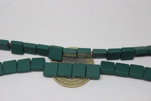 Hematit Taşı Çift Delikli Dizi (17525) - Resim 2