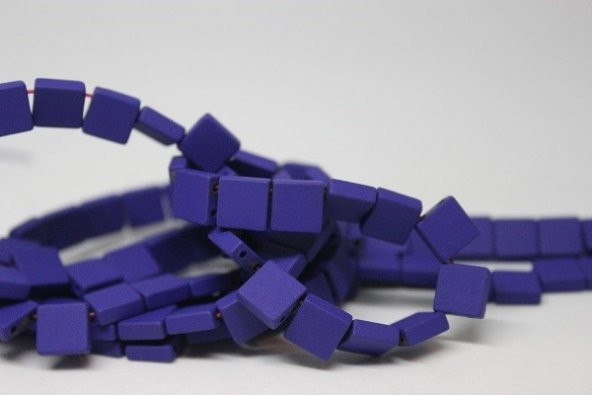 Hematit Taşı Çift Delikli Dizi (17545) ürün görseli