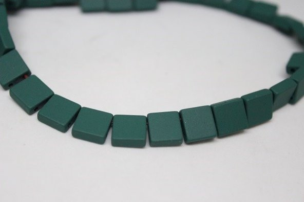 Hematit Taşı Çift Delikli Dizi (17525) - Resim 4