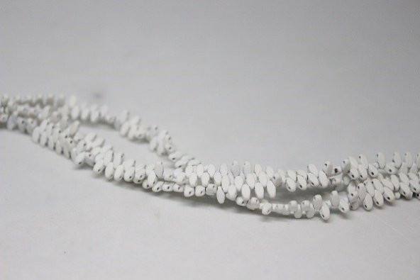 Hematit Taşı Çift Delikli Dizi (17515) - Resim 5