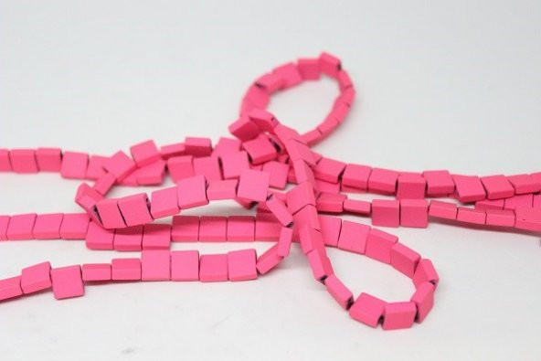 Hematit Taşı Çift Delikli Dizi (17530) - Resim 5