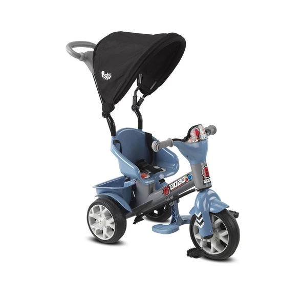 Babyhope Bobo Speed Tenteli İtmeli 3 Teker Bisklet - 9