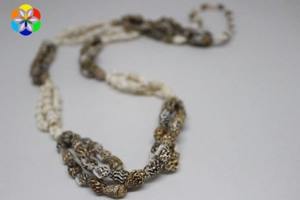 Deniz Kabukları Kolye 80cm - Resim 3