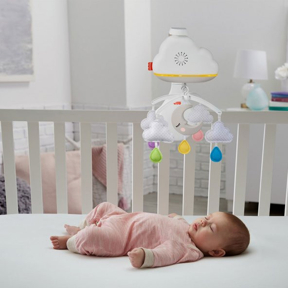 Fisher Price Mutlu Bulutlar Dönence ve Uyku Arkadaşı GRP99 - 4
