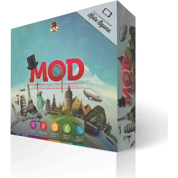 MOD Mobil Destekli Genel Kültür Bilgi Yarışması Kutu Oyunu
