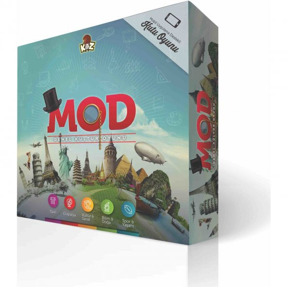 MOD Mobil Destekli Genel Kültür Bilgi Yarışması Kutu Oyunu