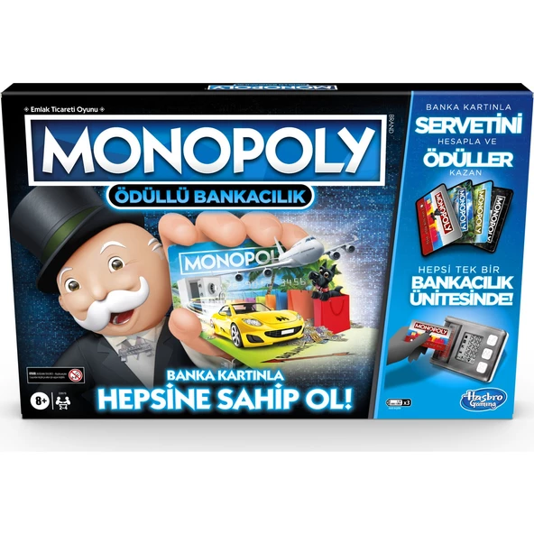 Orjinal Monopoly Ödüllü Bankacılık Kutu Oyunu - 4