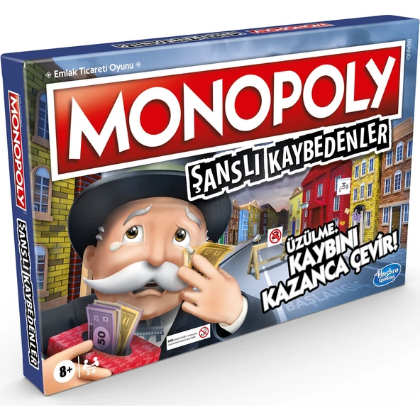 Orjinal Monopoly Şanslı Kaybedenler Kutu Oyunu