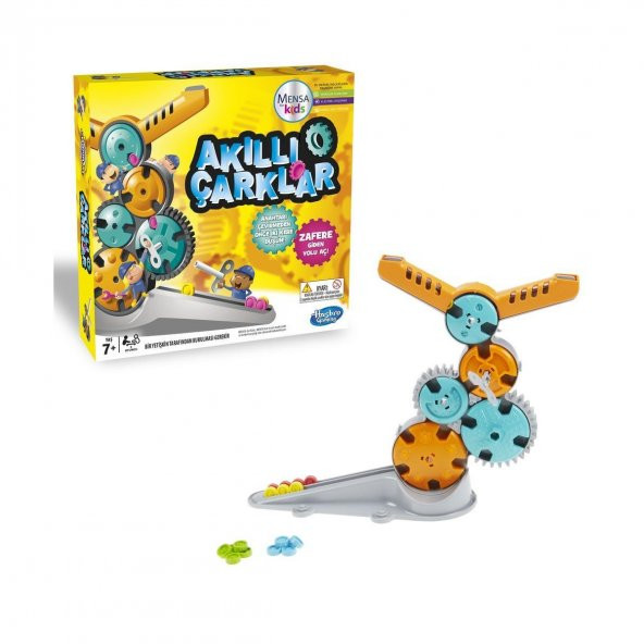 YENİ Hasbro Akıllı Çarklar Oyunu TÜRKÇE Eğlenceli Eğitici Kutulu Oyun - 3
