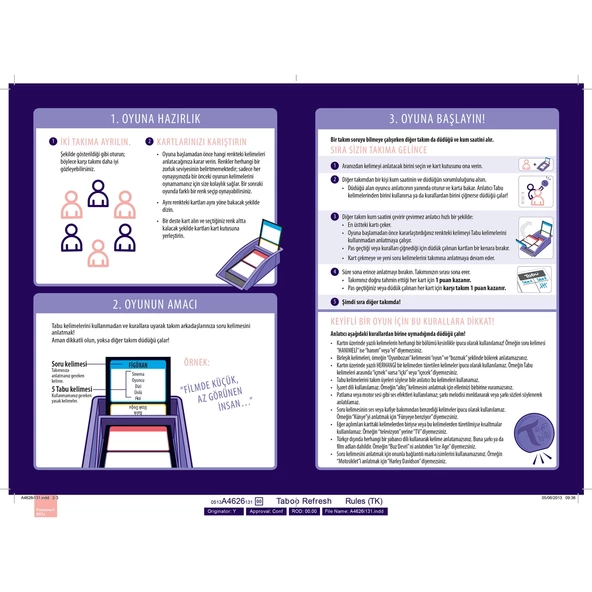 Hasbro Tabu Yeni 1000 Kelime YENİLENEN TABU - 7