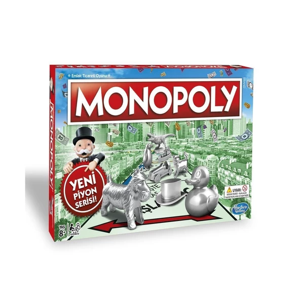 YENİLENEN Monopoly Emlak Ticaret Oyunu TÜRKÇE - Monopoly Klasik - 5