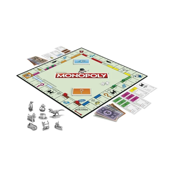 YENİLENEN Monopoly Emlak Ticaret Oyunu TÜRKÇE - Monopoly Klasik - 2