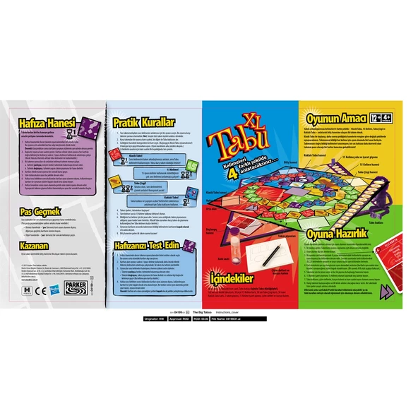 Orjinal Faturalı Hasbro Tabu XL FIRSAT ÜRÜNÜ - 4