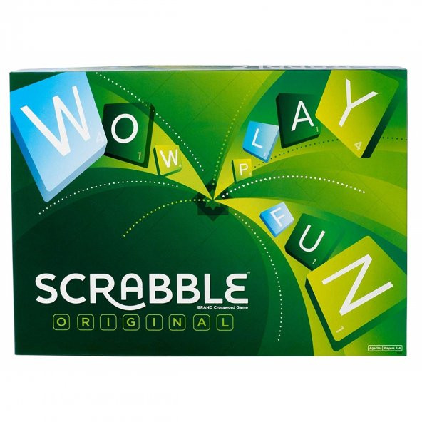 İngilizce Orjinal Scrabble Original İngilizce Versiyonu YENİ MODEL